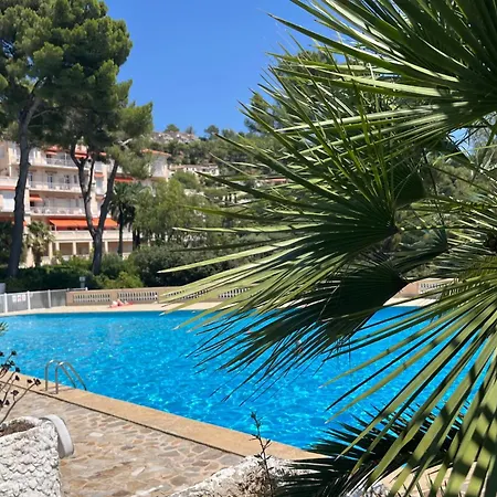 Duplex In With Pool & Tennis Apartmán Hyères
